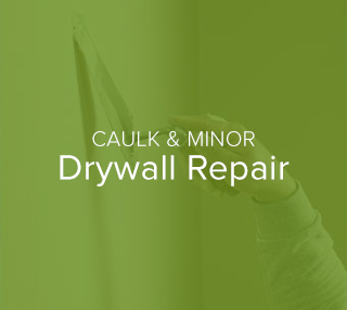 Caulk and Minor Drywall Repair - A New Look