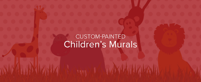 Custom Painted Children's Murals - A New Look