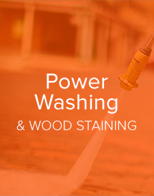 Power Washing and Wood Staining- A New Look